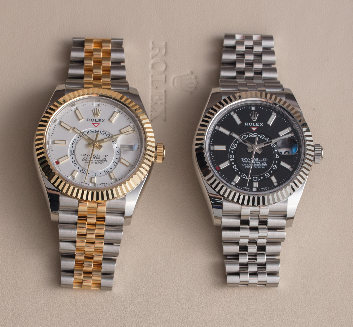 Hands-On: montres Replique Rolex Sky-Dweller sur bracelet Jubilee